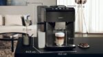 Siemens Eq500 Automatic Espresso Machine 1500W Pressure 15bar for Cappuccino with Grinder Black - Image 2