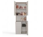 BATHROOM CABINET NEL DK 1K BASKET CASMERE COLOUR - Image 4