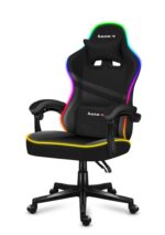 Huzaro Force 4.4 Artificial Leather Gaming Chair with RGB Lighting Black - Image 6