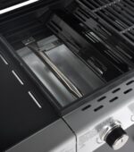 Ravanson GO-6 Gas Grill with Cast Iron Grill 74.8x38.5cm with 6 Burners 15.1kW and Side Burner 2.5kW - Image 6
