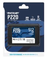 Patriot P220 SSD 512GB 2.5'' Type with SATA III Connection P220S512G25 - Image 2