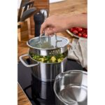 Zwilling J.A. Henckels True Flow Pots Set of Stainless Steel with Ceramic Coating Silver 5pcs - Image 2