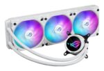 Asus ROG Strix LC III 360 v1 Water Cooling AIO CPU With 3 120mm Fans And ARGB Lighting White - Image 11
