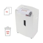 HSM X15 4x37mm Cross Cut 16-Sheet CD and Paper Shredder - Image 4