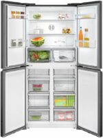 Bosch Side-by-Side Refrigerator 547lt Total NoFrost H189.5xW85.5xD66.6cm Black KMC85LBEA - Image 10