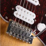 Cort G110 Open Pore Electric Guitar Stratocaster with HH Pickup Configuration Open Pore Sunburst - Image 5
