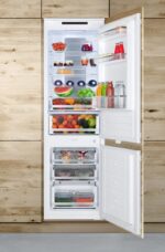 Amica Built-in Fridge-Freezer 241L NoFrost Height 177.6cm Width 54cm Length 54cm White BK3055.6NFM - Image 5