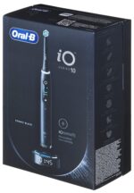 Oral-B iO Series 10 Electric Toothbrush with Timer, Pressure Sensor, and Travel Case Black - Image 8