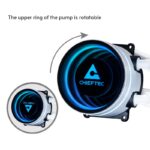Chieftec Iceberg 360 RGB Water Cooling System AIO CPU with 3 120mm White Fans - Image 6