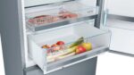 Bosch Fridge-Freezer 419lt H201xW70xD65cm Brushed Steel Anti-Fingerprint KGE49AICA - Image 5