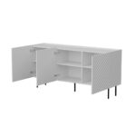 Cama LUCCA 3D chest of drawers 165x40x80 white - Image 2