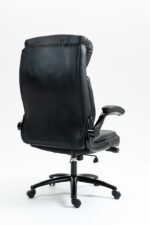 Office Chair with Fixed Arms Black Active Jet - Image 10