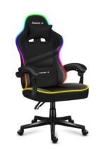 Huzaro Force 4.4 Artificial Leather Gaming Chair with RGB Lighting Black - Image 7