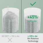 Leitz Micro Cut 6-Sheet Paper Shredder - Image 3