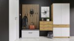 Parma Wooden Shoe Organizer White 100x35x49cm - Image 3