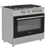 Ravanson Chef Modern Stove 110lt with Gas Cooktop P90cm Inox - Image 2
