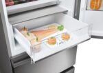 Haier Fridge-Freezer 414lt NoFrost H205xW59.5xL66.7cm Silver HTW5620DNMG - Image 6