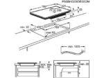 Electrolux Induction Cooktop Autonomous with Child Lock Function 78x52εκ. - Image 2