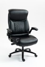 Office Chair with Fixed Arms Black Active Jet - Image 13