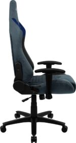 Aerocool Duke Fabric Gaming Chair with Adjustable Arms Steel Blue - Image 5