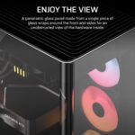 Corsair Frame 4500X RS-R ARGB Gaming Midi Tower Computer Case with Side Window Black - Image 10