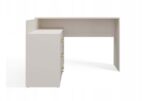Corner Desk Dany Wooden Cashmere Beige 120x120x76cm - Image 3