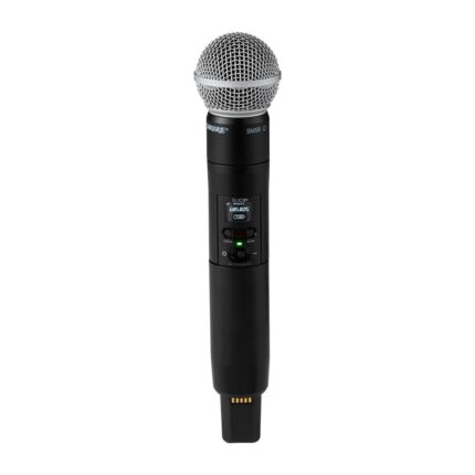 Shure SLXD24D+E/58-G65 - dual digital wireless system with two transmitters/handheld microphones (470 - 606 MHz)