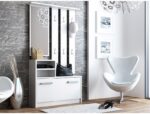 Gar Entry Furniture with Shoe Rack 85x24x180cm - Image 3