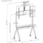 Maclean Energy MC-114 B Wall TV Mount up to 100" and 10kg - Image 7
