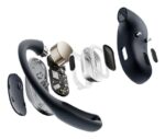 Shokz OpenFit Air Open Ear Bluetooth Handsfree Ακουστικά με Αντοχή στον Ιδρώτα και Θήκη Φόρτισης Μαύρα - Image 4