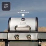 Black & Decker Gas Grill with Cast Iron Grill 50x41.5cm with 2 Burners 7.2kW - Image 3