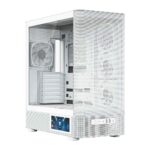 Modecom Volcano AQ400 Gaming Midi Tower Computer Case with Side Window White - Image 13