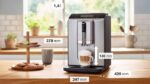 Bosch VeroCafe Αυτόματη Μηχανή Espresso 1300W Πίεσης 15bar με Μύλο Άλεσης Μαύρη TIE20301 - Image 4
