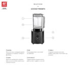 Zwilling J.A. Henckels Enfinigy Blender with Plastic Jug 1.8 L 1200W Black - Image 8