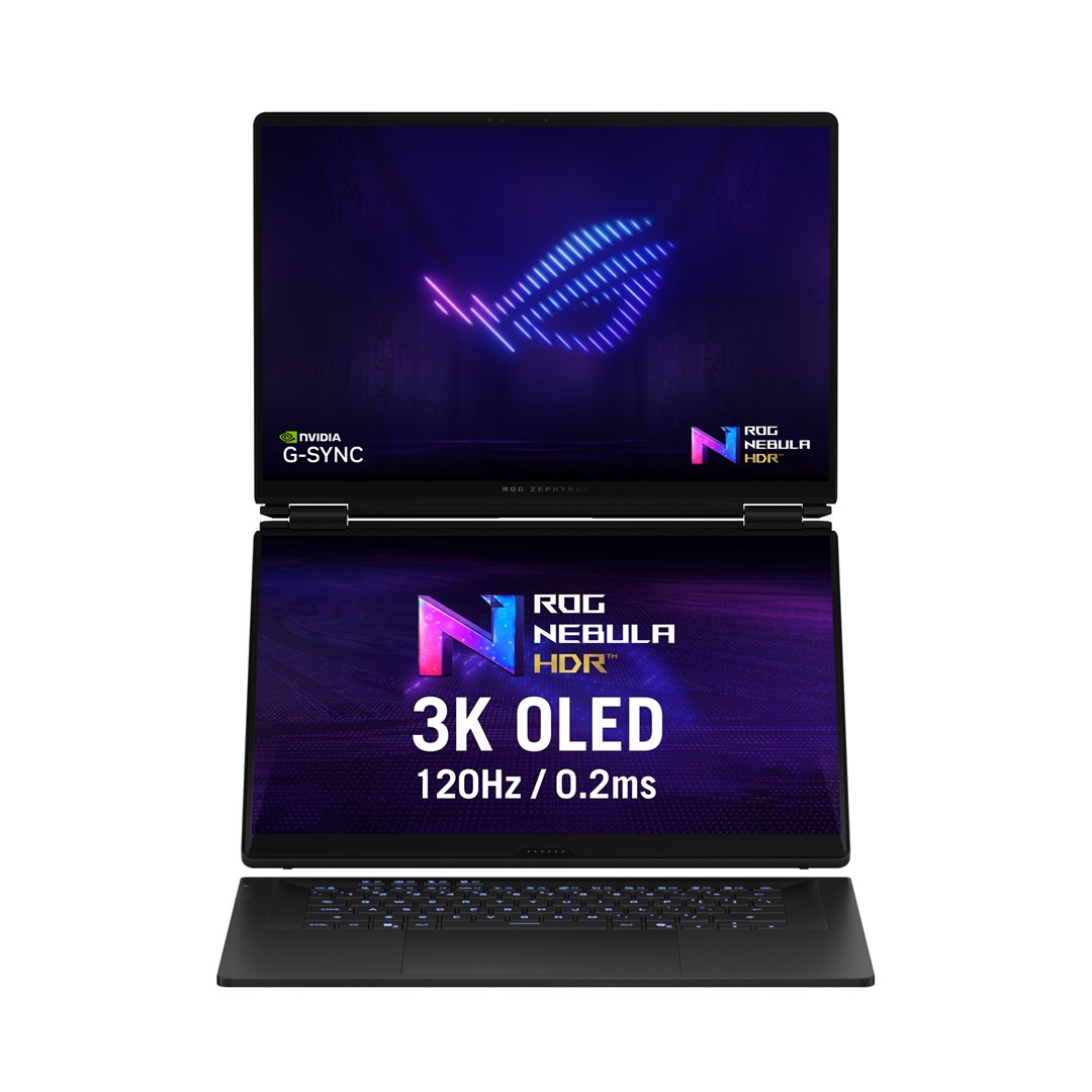 Asus ROG Zephyrus Duo 16 GX651AX-U9322X 16" OLED Тъчскрийн (Ultra 9-386H/32GB/2TB SSD/GeForce RTX 5090/W11 Pro) (US Клавиатура) - Image 1