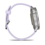 Garmin Venu 4 Stainless Steel 41mm Waterproof Smartwatch with Heart Rate Monitor (Silver with Periwinkle) - Image 3