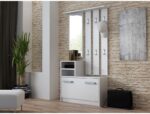 Gar Entry Furniture with Shoe Rack 85x24x180cm - Image 4