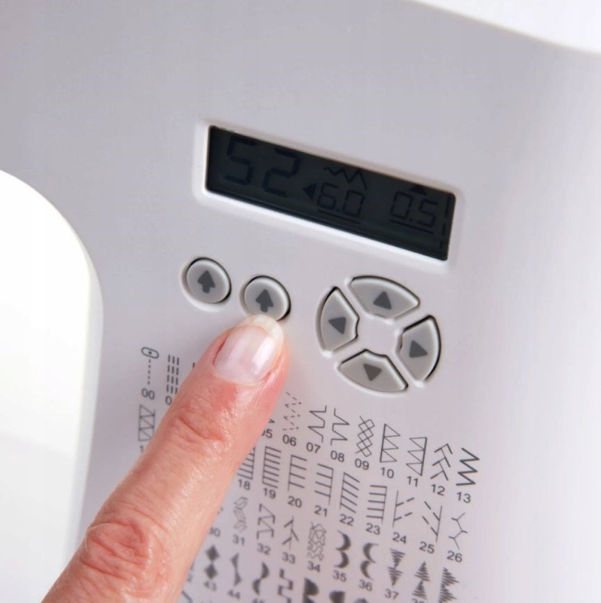 SINGER C5655 Sewing Machine White - Image 1