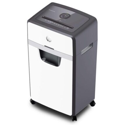 HP ONESHRED 24CC shredder  cut-offs  P-4  24 cards  30l  light grey