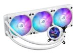Asus Rog Strix LC III 360 v2 Water Cooling AIO CPU With 3 Fans 120mm And ARGB Lighting White - Image 3