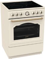 Gorenje Cooker 71lt with Ceramic Hobs W60cm. Beige - Image 2