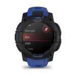 Garmin Instinct 3 AMOLED Aluminium 45mm Αδιάβροχο Smartwatch με Παλμογράφο (Black/Bolt Blue Band) - Image 12