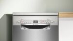Bosch Free Standing Dishwasher for 10 Place Settings W45xH85cm Brushed Steel - Image 6