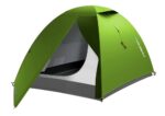 Husky Sawaj 2 Nylon Camping Igloo Tent Green with Double Cloth 3 Seasons for 2 People 230x215x120cm - Image 2