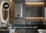 LIN LIFVD1SMGY 80L SMART Electric Water Heater  Grey  WiFi