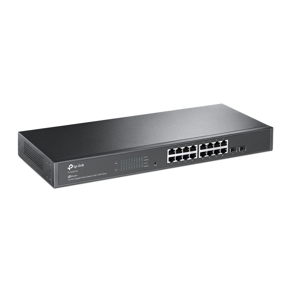 TP-Link Omada 16-Port Gigabit Smart Switch with 2 SFP Slots - Image 1