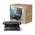 Philips Sandwich Maker Grill with Removable Plates 2200W Black - Image 4