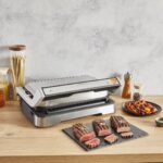 Tefal OptiGrill 2in1 Sandwich Maker Grill with Removable Plates 2100W Gray - Image 5