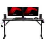 Huzaro Hero 4.6 RGB Black Gaming Desk - Image 7