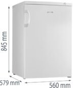 Gorenje F492PW Upright Freezer 86lt - Image 4